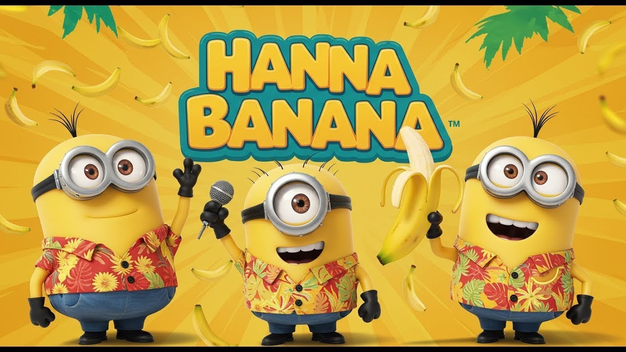 HANNA BANANA – Minions Soundtrack (2025) | Funny & Catchy Banana Song 🎶