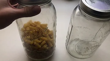 Are pasta jars tempered glass?