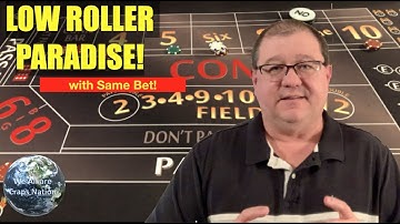 Low Roller Paradise! A Craps Strategy for the Low Roller
