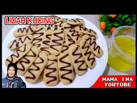 buat isian TOPLES LEBARAN, kue lidah kucing motif coklat, renyah enak