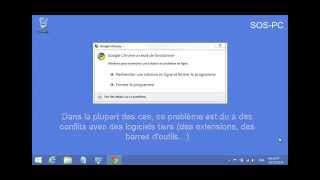 Google Chrome A Cessé De Fonctionner Solution N1