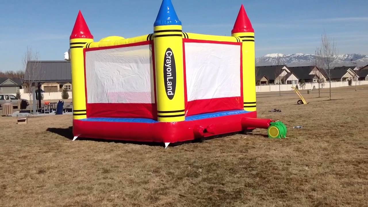 Idaho Inflatables Happy Face Bounce House YouTube
