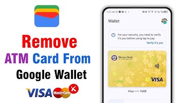 Google Wallet Se ATM Card Remove Kaise Kare | Google Wallet Se Bank Card Delete Karne Ka Tarika