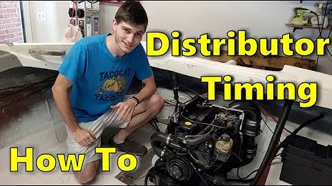 Mercruiser Engine Distributor Timing