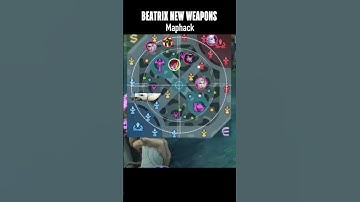 beatrix new weapons 🥶 #shorts #mlbb