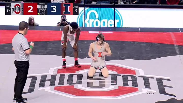 133 LBS: #8 Travis Piotrowski (Illinois) vs. Jorda...