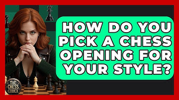 How Do You Pick A Chess Opening For Your Style? - The Chess Codex