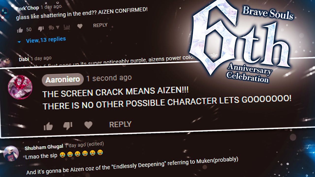 REACTING TO YOUR 6TH ANNIVERSARY CHARACTER THEORIES! Bleach: Brave Souls!