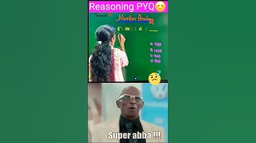 Number Analogy pyq3 #reasoning #trending #shorts #youtubeshorts