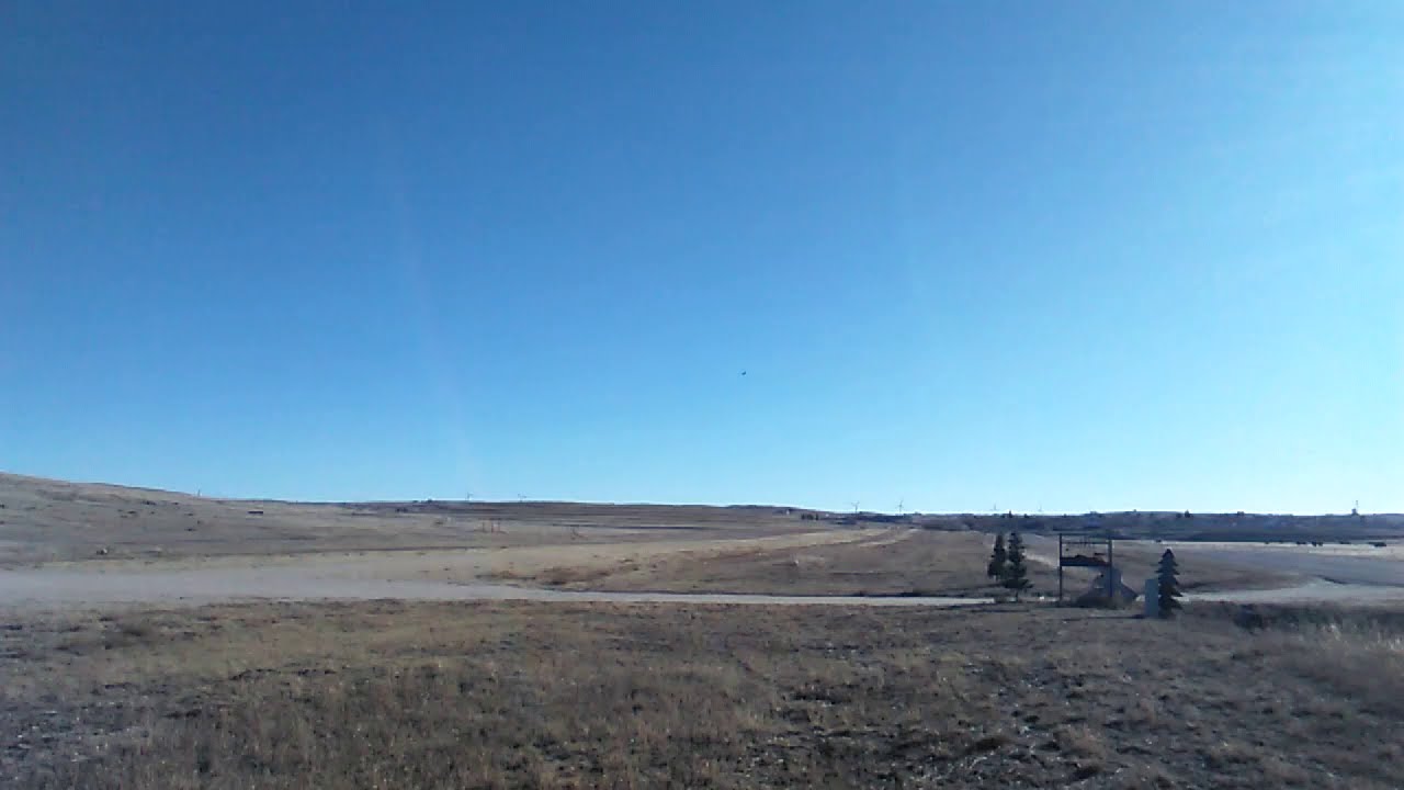 Forever vigilant, an A29 Tucano patrols the skies over the Calhan