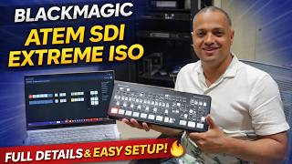 ATEM SDI Extreme ISO 🔥 Full Setup, ISO Recording & Live Streaming