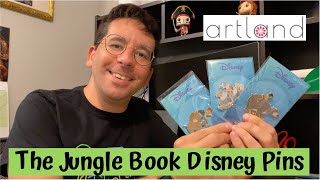 Limited Edition THE JUNGLE BOOK ArtLand Disney Pins!
