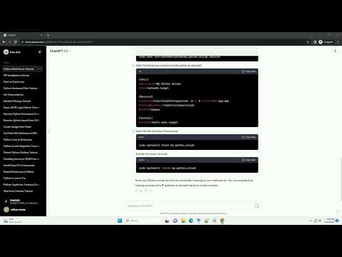 How to constantly run a python script on a Webserver