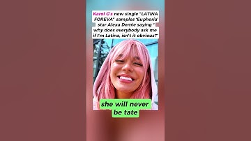 Thumbnail of Karol G Drops “LATINA FOREVA” with Alexa Demie Sample