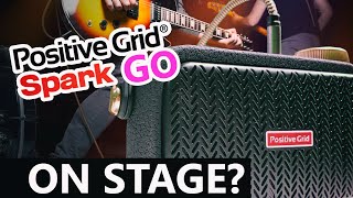 A Spark GO amp ON STAGE WHAT