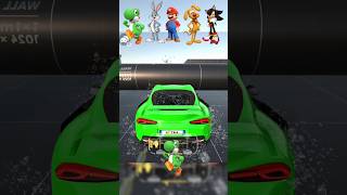 mario car damege tast #supermario #mario