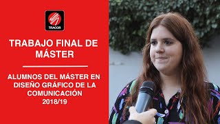 Presentación del TFM del Master en Reporterismo e Investigación Periodística 2018/19 | TRACOR