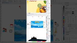 Desain Banner | Desain Biodata bayi | Corel Draw