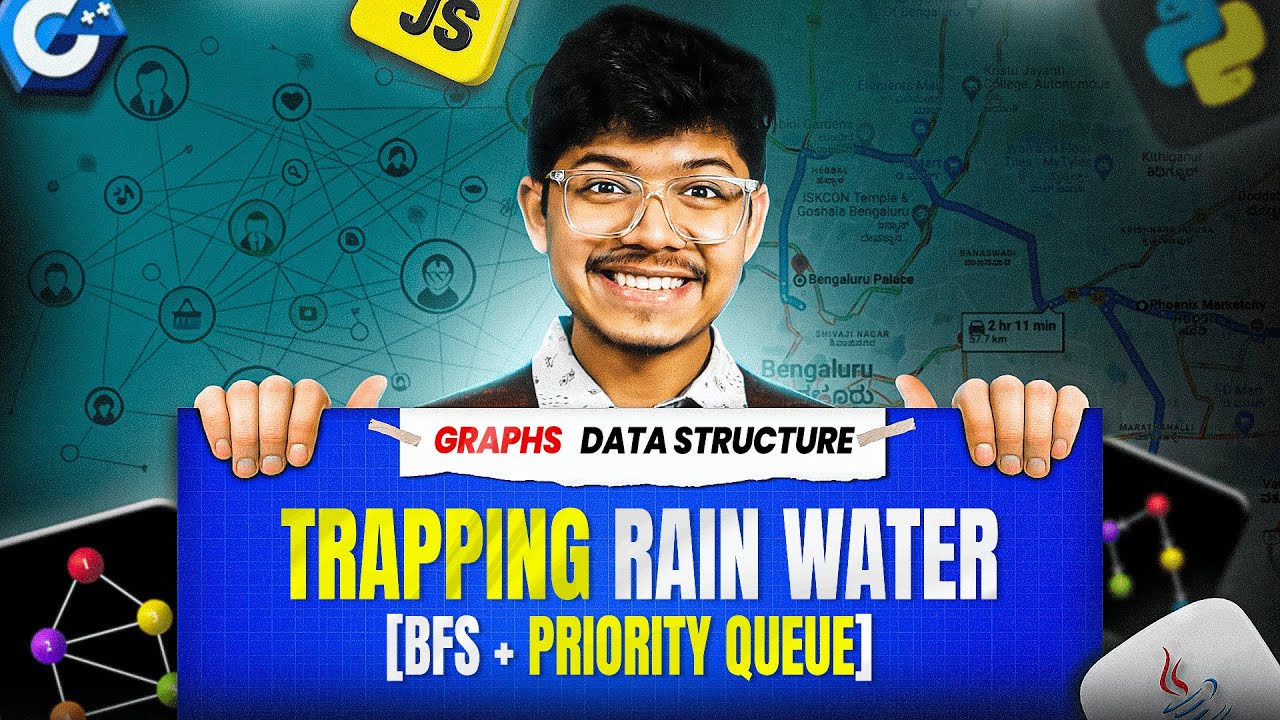 407. Trapping Rain Water II | BFS | Priority Queue - YouTube