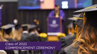 2022 Undergraduate Commencement Ceremony