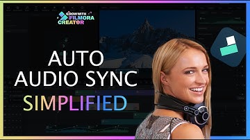 How to Auto Sync Audio Easily in Filmora!