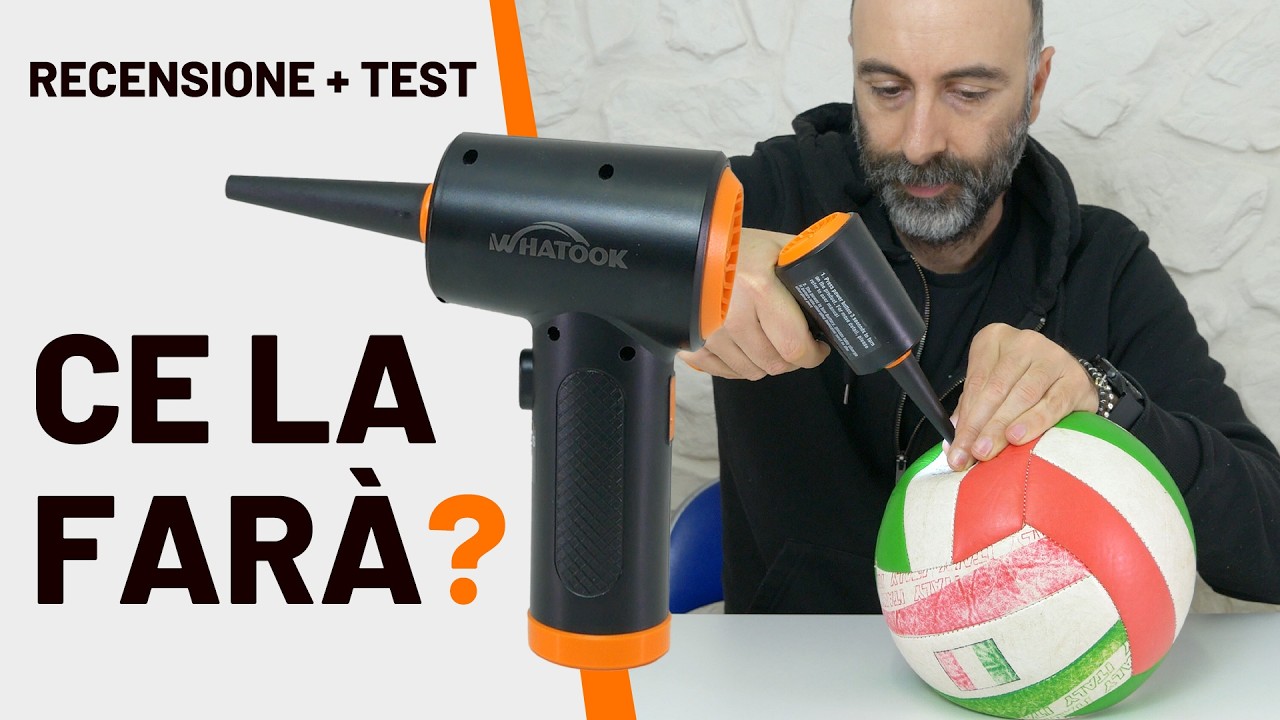 Mini Soffiatore A Batteria BIAOQINBO Soffiatore Elettrico 350K RPM Turbo, 8000mAh 13 Min Autonomia Soffiatore Per Pulizia Elettronica - 9