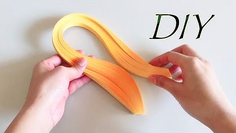 Easy Quilling paper crafts idea  |  paper craft |  DIY craft