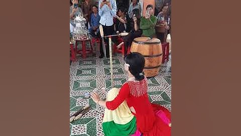 Múa Bóng Rỗi Ngọc Trinh. Múa Măm Vàng Và Xiết Dao.Chùa Bưu Tâm Tây Ninh.phần 8