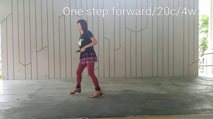 Line dance one step forward dfc