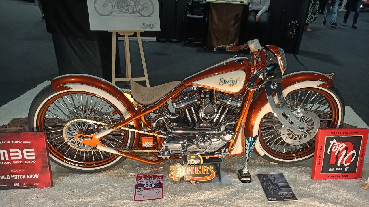 Мотоциклетная выставка 2026 - Кастомные мотоциклы - Мотокаст