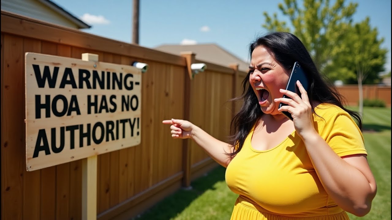 HOA Karen Thought She Owned My Backyard… Now She’s LOST EVERYTHING