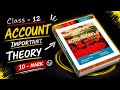|Acount important theory | class-12 | exam important questio |part-1 #neb