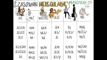 #BASICPOLISH - BASIC IRREGULAR VERBS (25)