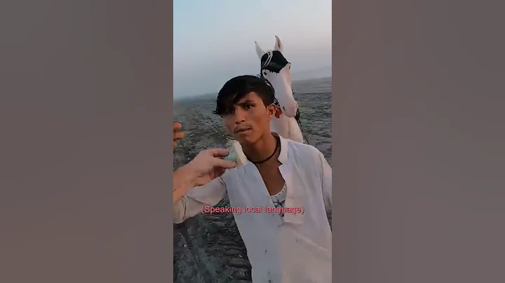 Luke Damant gets scammed by horse rider 🇵🇰 #shorts