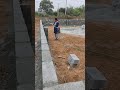 Farmhouse ka Compound Bandhane Ki Shuruwat