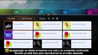 WD TV Live Hub Personalize Your Experience video (Spanish) screenshot 5