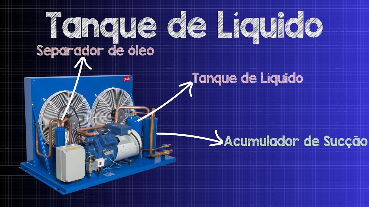 Tanque de Líquido na Refrigeração Comercial - Sua Função e Como Funciona