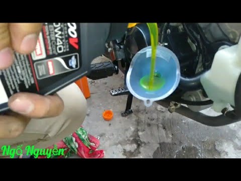 Video Thay nhớt xịn và cảm nhận nhớt Shell untra cho Honda... - youtube