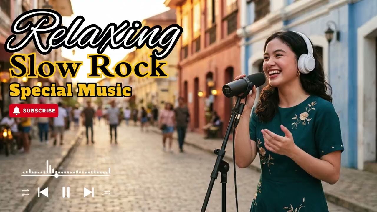 🌌 Moonrise Drift Tunes | Stress Relief Slow Rock Mix para sa Relaxed na Isip