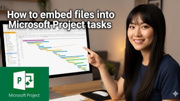 Kun je documenten koppelen in Microsoft Project?