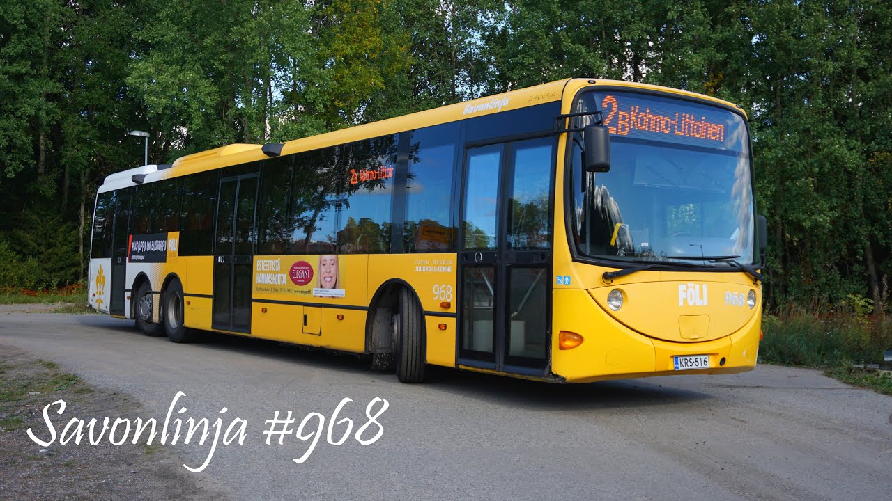 🔉 Scania ZF Opera II | Lahti Scala / Scania K280UB 6x2 | Savonlinja 968