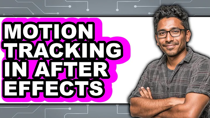 How to Motion Tracking in After Effects (easy Method)