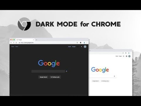 google chrome dark theme