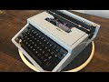 Typewriter Minutes - Typewriter Review: 1972 Olivetti Lettera 31