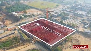 Site Progress As On Nov.24 Aashray Anantam Premium Homes Shilaj , Science Park