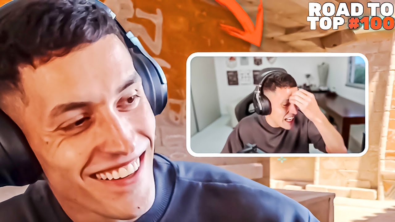 ME PONGO LOCO CON MIS COMPAÑEROS de EQUIPO en el ROAD TO TOP #100