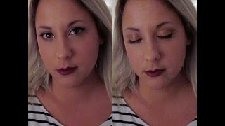 Copper & Dark Plum Look/ Fall Makeup Tutorial