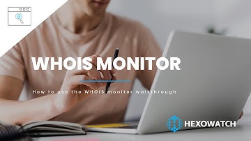 How to monitor Domain WHOIS and DNS records