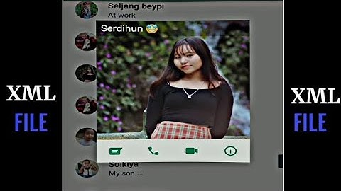🔰🌼Introduction my Friends in my whatsapp number🌼🔰🌻(Rongpi Editz)🔰Xml file description 🔰🔰🌻