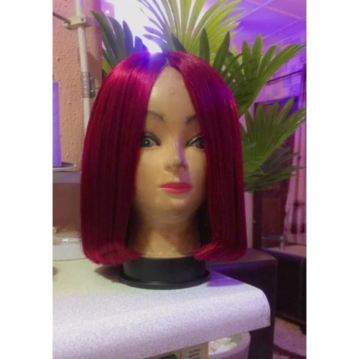  diy #bob 🔥from braid extensions (attachment) - YouTube